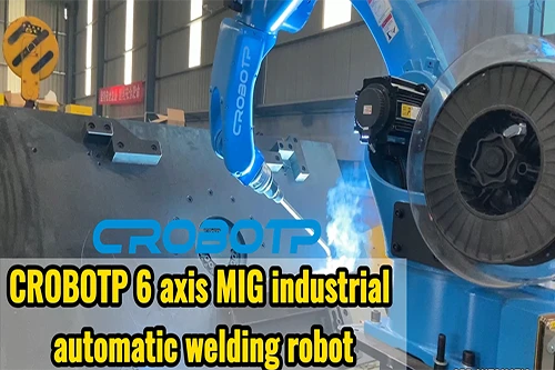 Bejgħ Sħun CROBOTP 6 Assi MIG Robot tal-Iwweldjar Awtomatiku Industrijali MIG