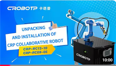 Tutorial: L-ippakkjar u l-installazzjoni ta 'robot kollaborattiv CRP